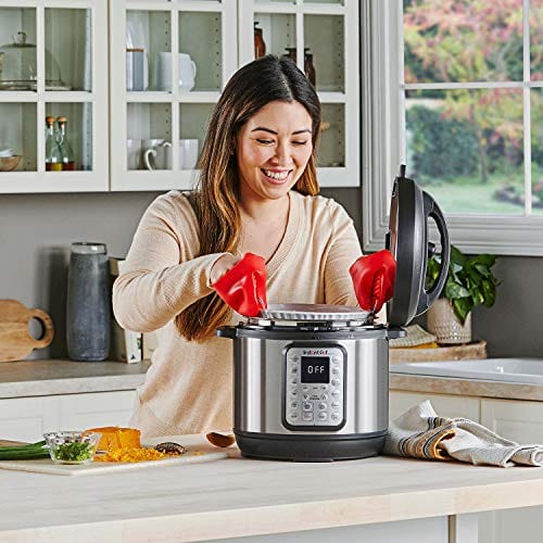Instant Pot Duo Plus 6 Quart 9-in-1 Electric Pressure Cooker, Slow Cooker, Rice Cooker, Steamer, Sauté, Yogurt Maker, Warmer & Sterilizer, 15 One-Touch Programs