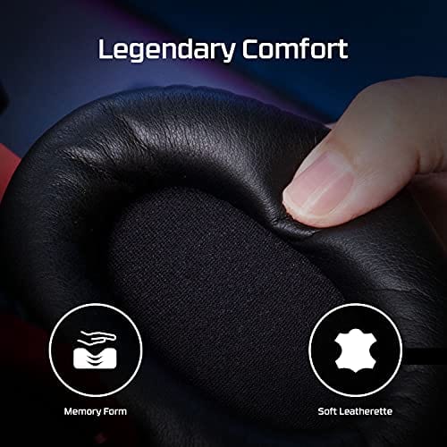 HyperX Cloud II - Gaming Headset, 7.1 Surround Sound, Memory Foam Ear Pads, Durable Aluminum Frame