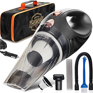 Car Vacuum Cleaner, Small, 12V, High Power, Handheld Portable