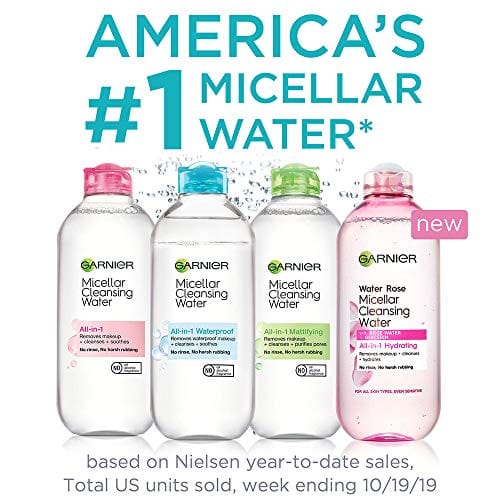 Garnier SkinActive Micellar Cleansing Water, For All Skin Types, 3.4 fl; oz., 3 Count