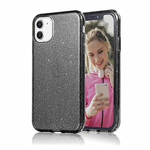 JJGoo Case for Apple iPhone 11 (2019), Bling Glitter Sparkly Shock Absorption Drop Protection Anti-Scratch & Shockproof