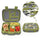 Bentgo Kids Prints (Camouflage) - Leak-Proof, 5-Compartment Bento-Style Kids Lunch Box – Ideal Portion Sizes for Ages 3 to 7