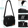 Insulated Lunch Bag for Women/Men - Reusable Lunch Box for Office Work School Picnic Beach - Leakproof Cooler Tote Bag
