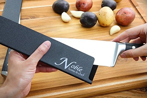 Universal Knife Edge Guard (14") is More Durable, Non-BPA, Gentle on Your Blades, and Long-Lasting. Noble Home & Chef Knife Covers