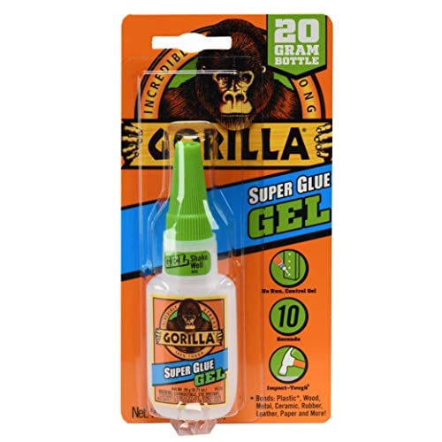 Gorilla 7700104 Super Glue Gel, 1-Pack, 7 Ounce