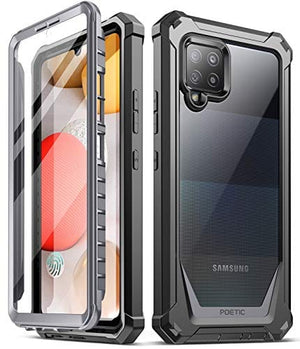 Poetic Guardian Case Designed for Samsung Galaxy A42 5G, Built-in Screen Protector Work with Fingerprint ID, Full Body Hybrid Shockproof