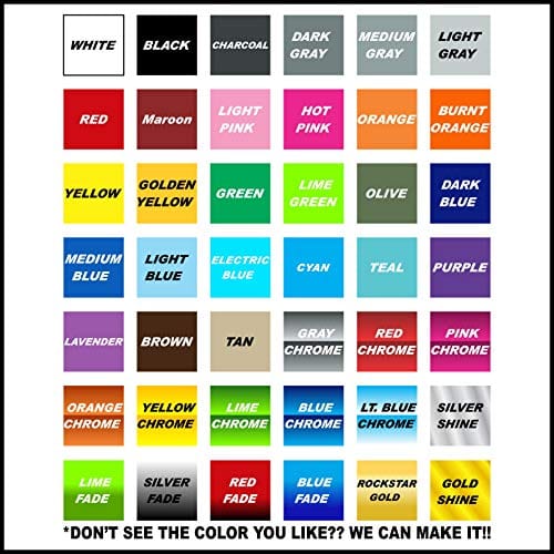 MX & ATV Number Plate Decals | Set of 3 Multicolored Race Numbers | You Pick Your Number & Colors