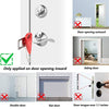 Portable Door Lock Home Security Door Locker Travel Lockdown Locks for Additional Safety and Privacy Perfect for Traveling Hotel Home Apartment College …