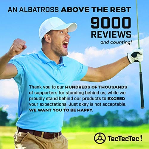 TecTecTec VPRO500 Golf Rangefinder - Laser Range Finder with Pinsensor - Laser Binoculars - with Battery