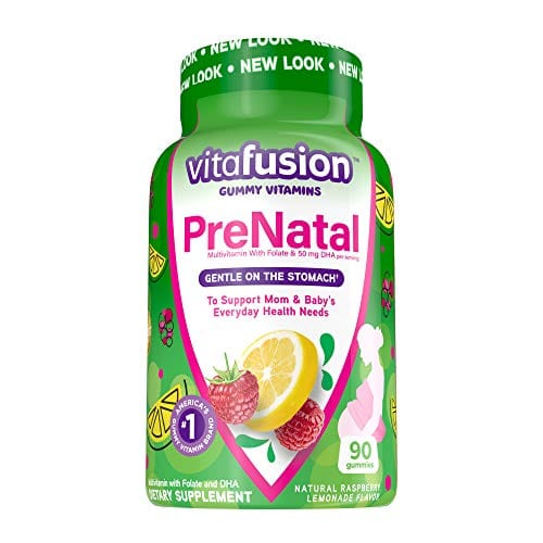 Vitafusion Prenatal Gummy Vitamins, 90 Count (Packaging May Vary)