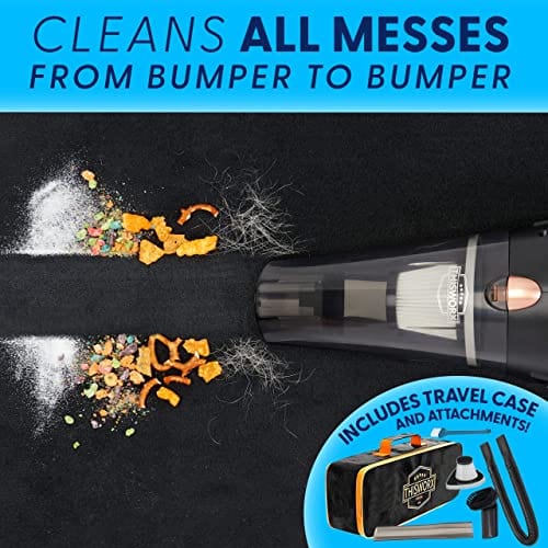 Car Vacuum Cleaner, Small, 12V, High Power, Handheld Portable