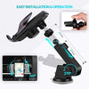 Car Phone Mount,Auto-Clamping Smart Sensor 10W Qi Fast Charging Car Front Windshield Dashboard Air Vent Phone Holder Compatible with iPhone12/12 pro max/Samsung S20/note 20 All 4.7-6.7 Inch Smartphone