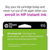 HP 910 | 4 Ink Cartridges | Black, Cyan, Magenta, Yellow | Works with HP OfficeJet 8000 Series | 3YL61AN, 3YL58AN, 3YL59AN, 3YL60AN
