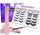 Updated 3D 6D Magnetic Eyelashes with Eyeliner Kit- 2 Tubes of Magnetic Eyeliner & 10 Pairs Magnetic Eyelashes Kit-With Natural Look