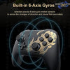 Switch Pro Controller, Enhanced Wireless Controller with Dual Vibration, Adjustable Turbo, Wake Up & Screenshot Function