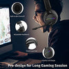Jeecoo Xiberia Stereo Gaming Headset for PS4 PS5 Xbox One S- Over Ear Headphones with Noice Cancelling Microphone