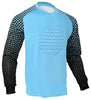 Soccer Goalie Shirt (Columbia Blue, Adult Extra Large)