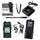 BAOFENG UV-5R Two-Way Radio Walkie Talkies, Dual Band, 128 Channels with 3800mah and Earpiece-Black