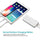 ROMOSS 30000mAh Power Bank Sense 8+, 18W PD USB C Portable Charger with 3 Outputs & 3 Inputs External Battery Pack Cell Phone Charger Battery Compatible with iPhone 11, Xs Max, MacBook, iPad Pro