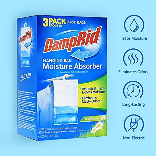 DampRid Fragrance Free Hanging Moisture Absorber DampRid Fragrance Free Hanging Moisture Absorber