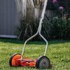 American Lawn Mower Company 1204-14 14-Inch 4-Blade Push Reel Lawn Mower, Red