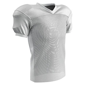 CHAMPRO Legend Football Jersey, White Body, Large