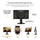 ASUS TUF Gaming 25" 1080P Monitor (VG259Q) - Full HD, IPS, 144Hz, 1ms, Extreme Low Motion Blur, Speaker, Adaptive-Sync, G-SYNC Compatible, VESA Mountable, DisplayPort, HDMI, Height Tilt Adjustable
