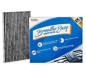 Spearhead Premium Breathe Easy Cabin Filter, Up to 25% Longer Life w/Activated Carbon (BE-177)
