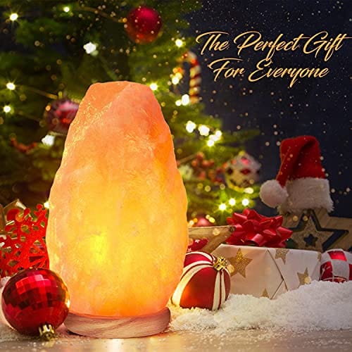 Himalayan Glow 1002 Crystal, Salt Lamp (8-11 lbs)