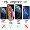 Mkeke Compatible with iPhone 11 Pro Max Screen Protector, iPhone Xs Max Screen Protector Tempered Glass -3 Pack 6.5"