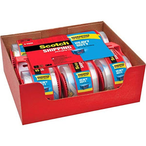 Scotch Heavy Duty Packaging Tape, 1.88