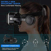 Pansonite VR Headset with Remote Control, 3D Glasses Virtual Reality Headset for VR Games & 3D Movies, Eye Care System