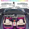 Interior Car Lights Keepsmile Car Accessories Car Led Lights APP Control with Remote Music Sync Color Change RGB Under Dash Car Lighting