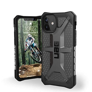 URBAN ARMOR GEAR UAG Designed for iPhone 12 Mini Case [5.4-inch Screen] Rugged Lightweight Slim Shockproof Transparent Plasma Protective Cover, Ice