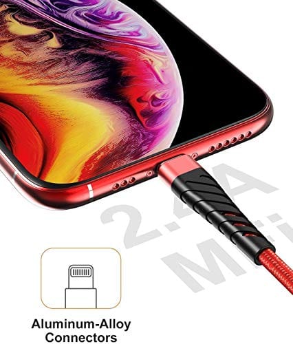 (2 Pack) iPhone Charger 10ft for [ MFi Certified],CyvenSmart 10 Foot Long Lightning Cable Fast Charging Cord 10 Feet for iPhone 12/12 Pro/11/11 Pro/11 Pro Max/XS/XS Max/XR/X/8/8 Plus/7/7 Plus/6 Plus