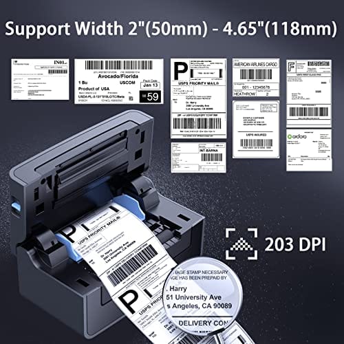 Thermal Label Printer - iDPRT SP410 Thermal Shipping Label Printer, 4x6 Label Printer