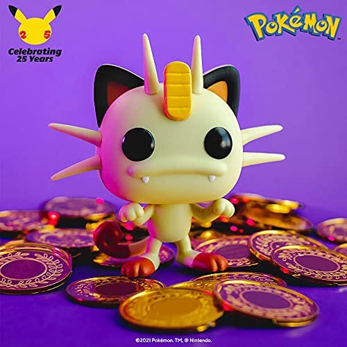 Funko Pop! Games: Pokemon - Meowth Vinyl Figure