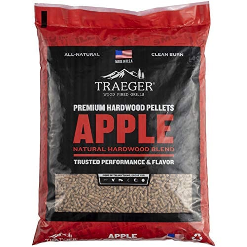 Traeger 33365 20Lb Apple Wood Pellets, 20 lb