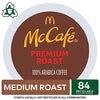 McCafe Premium Medium Roast K-Cup Coffee Pods, Premium Roast, 84 Count