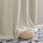 jinchan Linen Textured 95 inch Long Room Darkening Greyish Beige Curtains for Bedroom Light Reducing & Thermal Insulating Curtain Panel One Panel