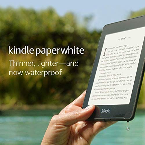Kindle Paperwhite – Now Waterproof with 2x the Storage – Ad-Supported