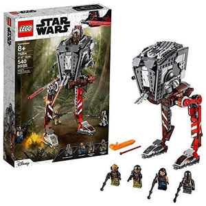 LEGO Star Wars at-ST Raider 75254 The Mandalorian Collectible All Terrain Scout Transport Walker Posable Building Model (540 Pieces)