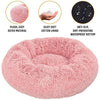 Active Pets Plush Calming Dog Bed, Washable Donut Dog Bed for Small Dogs, Medium & Large, Anti Anxiety Dog Bed, Soft Fuzzy Calming