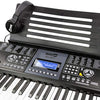 RockJam 61 Key Keyboard Piano With LCD Display Kit, Keyboard Stand, Piano Bench, Headphones, Simply Piano App & Keynote Stickers