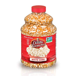 Orville Redenbacher’s Original Gourmet White Popcorn Kernels, 30 Ounce, Pack of 6