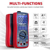 AstroAI Digital Multimeter TRMS 6000 Counts Volt Meter Auto-Ranging Tester; Fast Accurately Measures Voltage Current Resistance Diodes Continuity Duty-Cycle Capacitance Temperature for Automotive