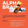 ONNIT Alpha Brain (90ct) - Premium Nootropic Brain Supplement - Focus, Concentration & Memory - Alpha GPC, L Theanine & Bacopa Monnieri