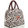 BALORAY Lunch Bag Tote Bag Lunch Bag for Women Lunch Box Insulated Lunch Container (Beige with leopard)