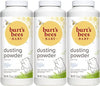 Burt's Bees Baby 100% Natural Dusting Powder, Talc-Free Baby Powder - 7.5 Ounces Bottle - Pack of 3