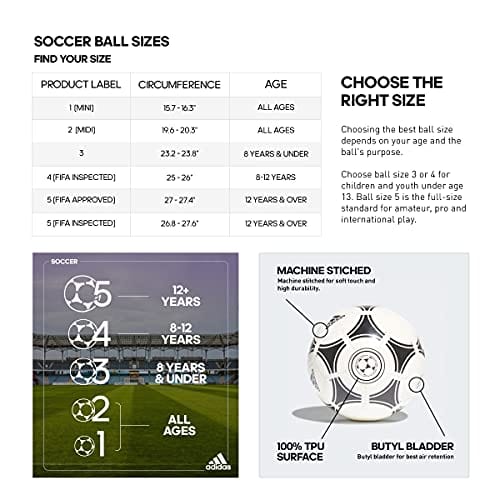 adidas MLS Club Soccer Ball, Samba Blue/Solar Green/Black/Glory Blue, 5